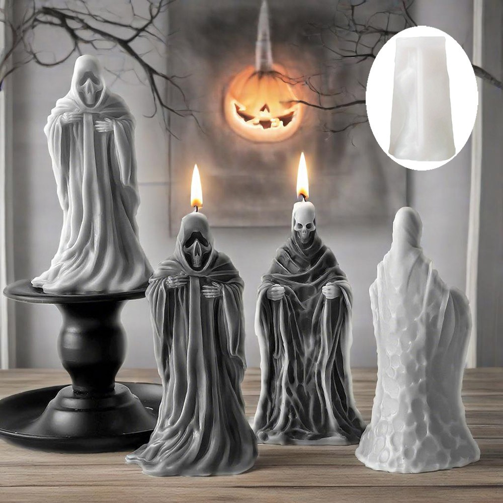 Candle Making Tips - 3D Skeleton Scent Candle Silicone Mold