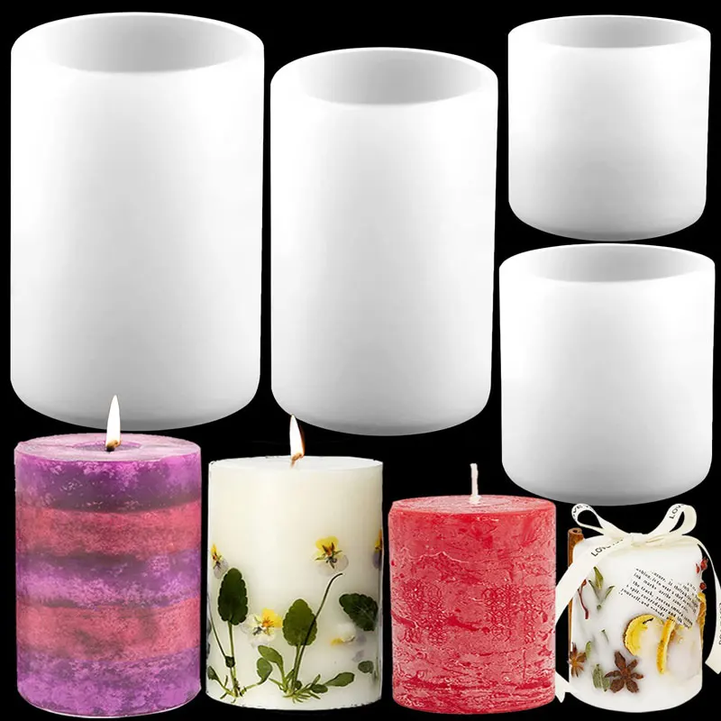 Candle Making Ingredients - Xi Lanh Nến Silicon Khuôn Nhựa