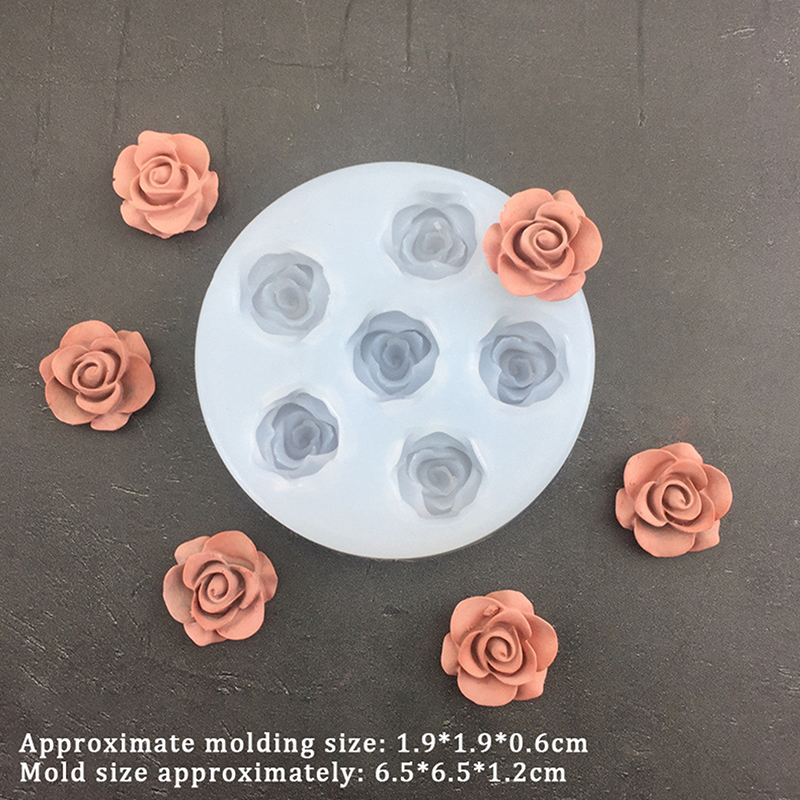 3D Rose Flower Shape Leaf Sili - đánh giá và giá Candle Making Tutorial