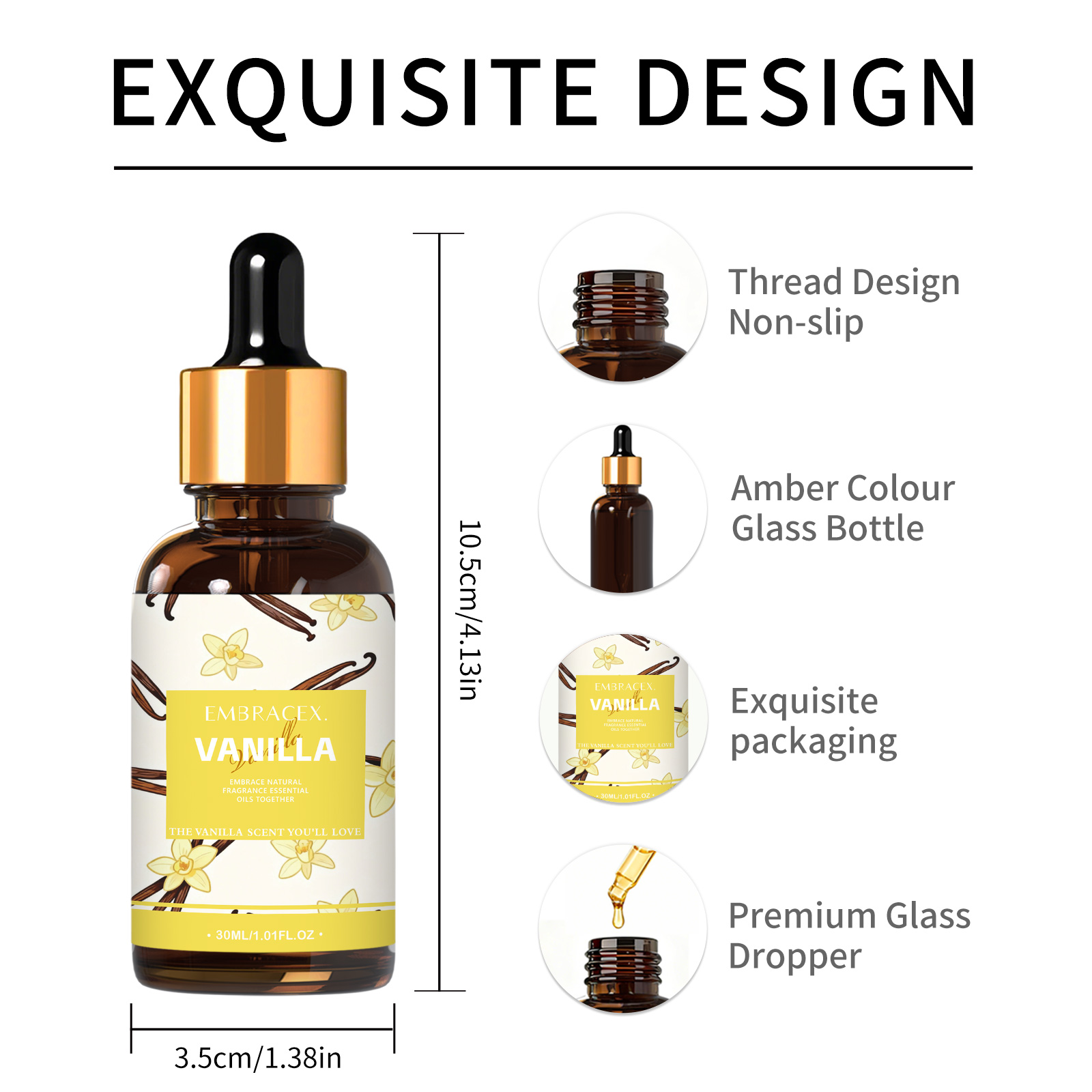 30ml Vanilla Fragrance Oils Fo - đánh giá và giá Candle Making Ingredients