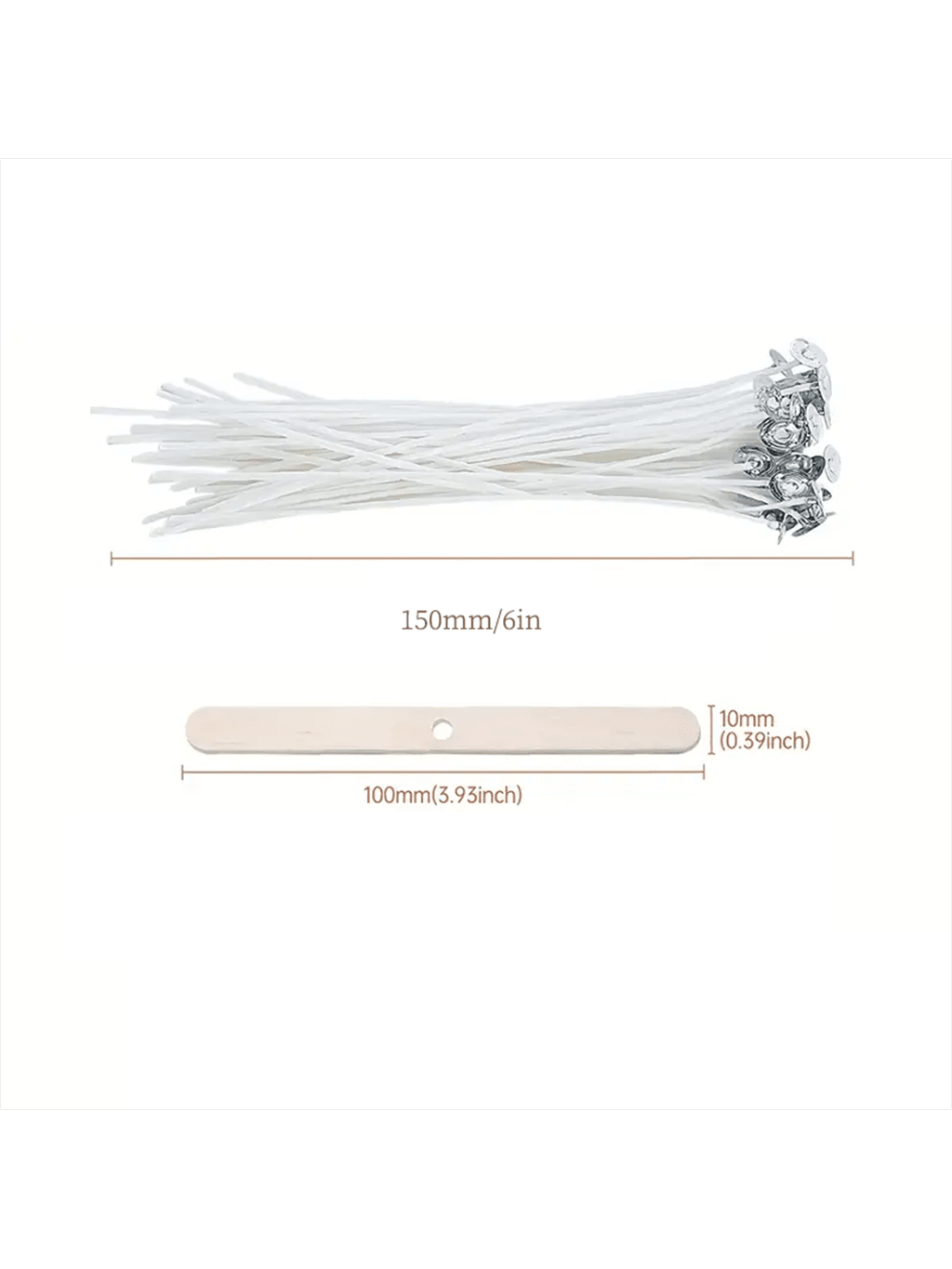 100Pcs Cotton Candle Wick 15cm - đánh giá và giá Candle Making Kit For Adults