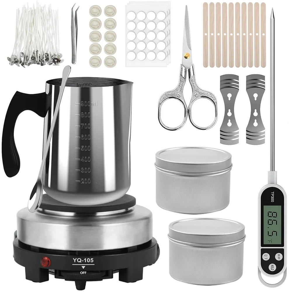 Candle Pouring Pot with Electr - đánh giá và giá Candle Making Kit For Adults