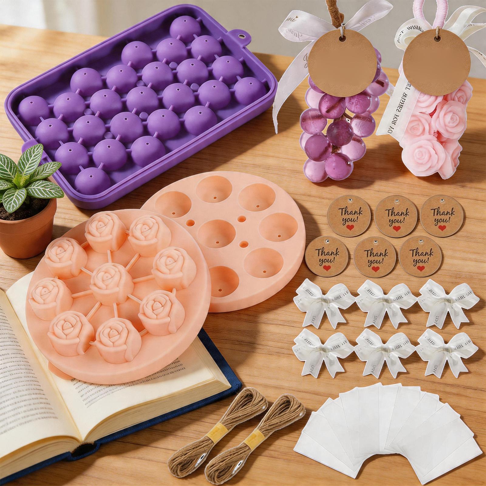 Soap Making Kit DIY Grape And  - đánh giá và giá Candle Making Kit For Adults