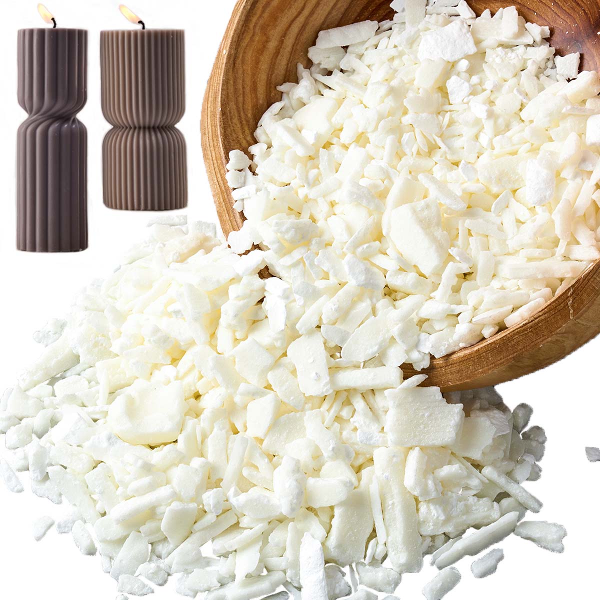 1 Pounds Pure White Soy Wax Fo - đánh giá và giá Candle Making Ingredients