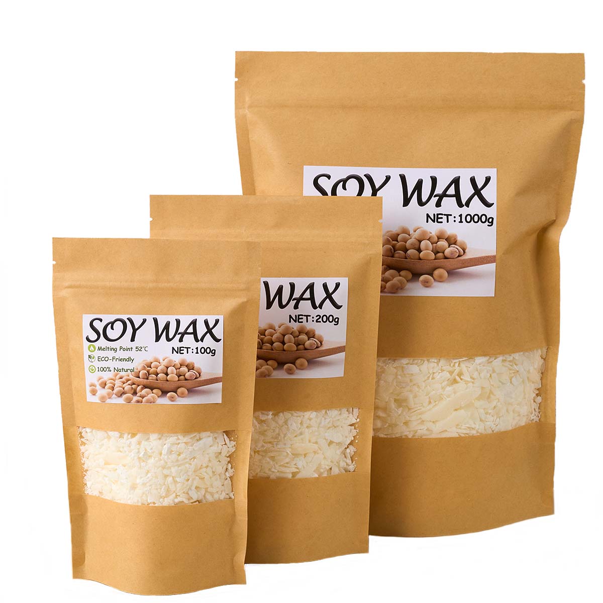 1 Pounds Pure White Soy Wax Fo - đánh giá và giá Candle Making Ingredients