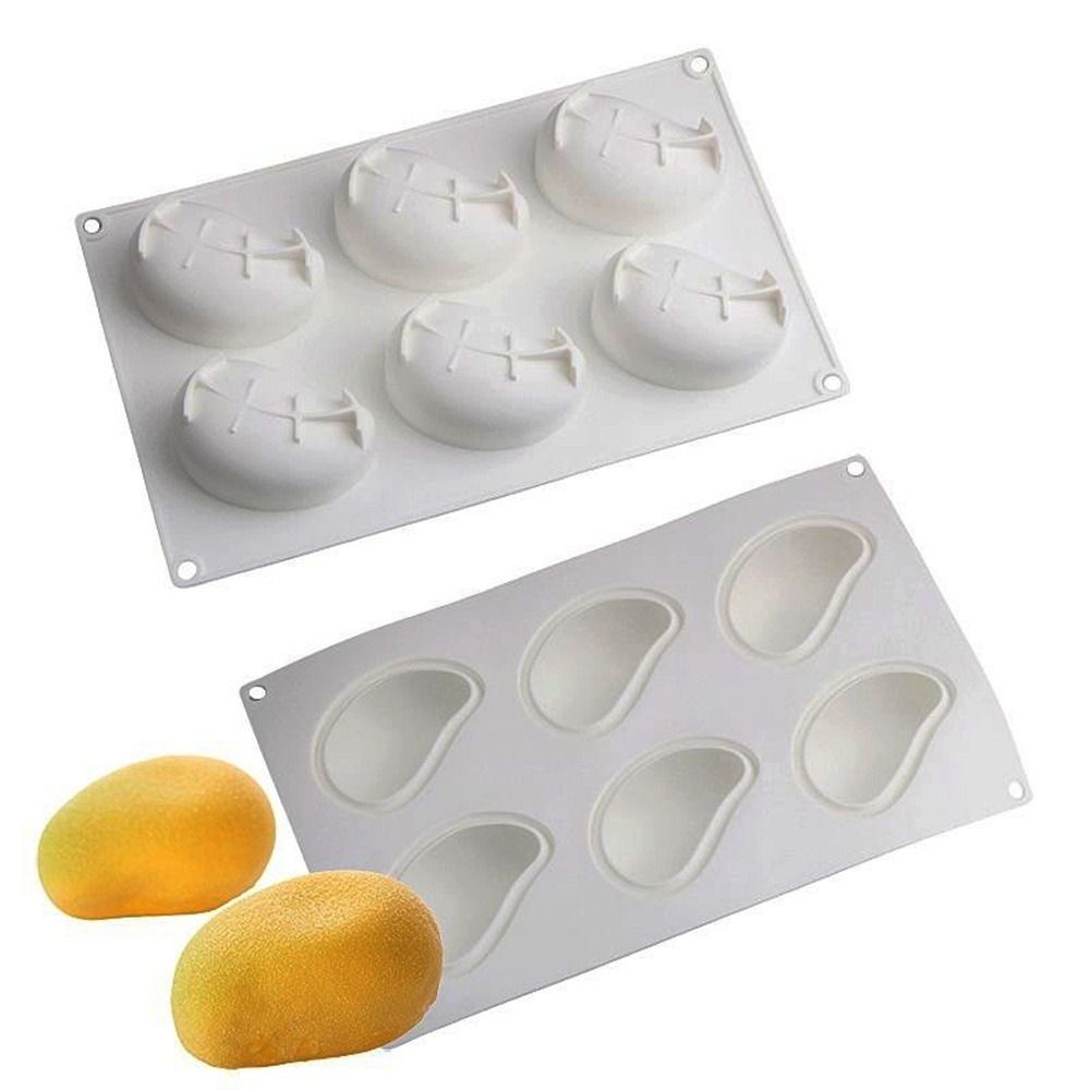 6 Cavity Mango Shaped Cake Mol - đánh giá và giá Candle Making Tutorial