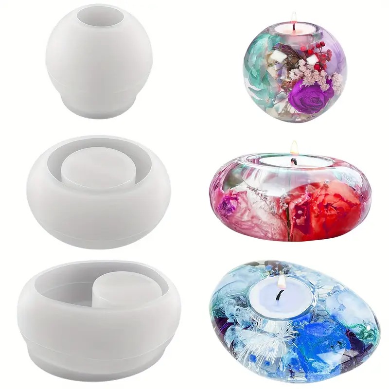 Tealight Candle Holder Resin S - đánh giá và giá Candle Making Tutorial