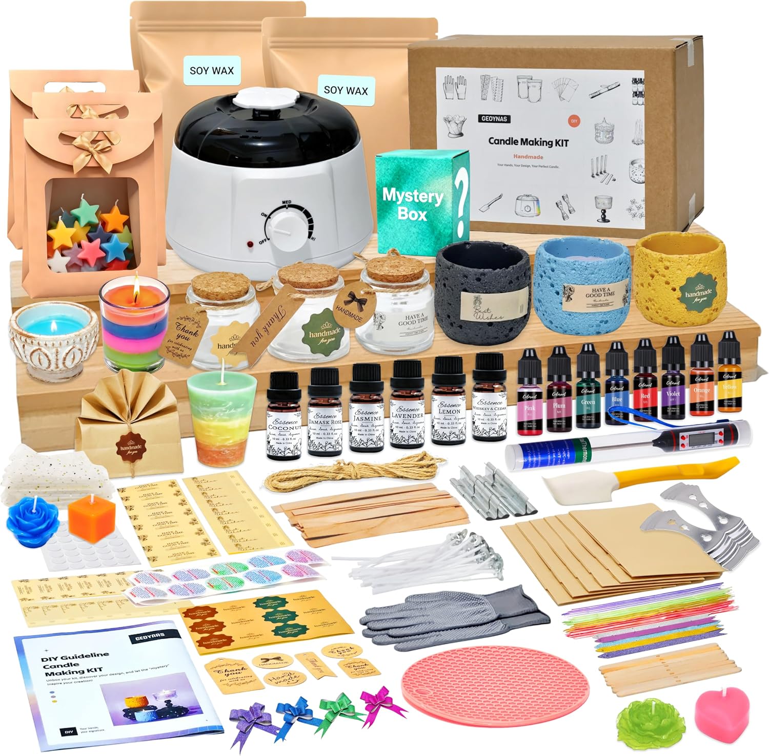 128pcs Candle Making Kit for A - đánh giá và giá Candle Making Kit For Adults