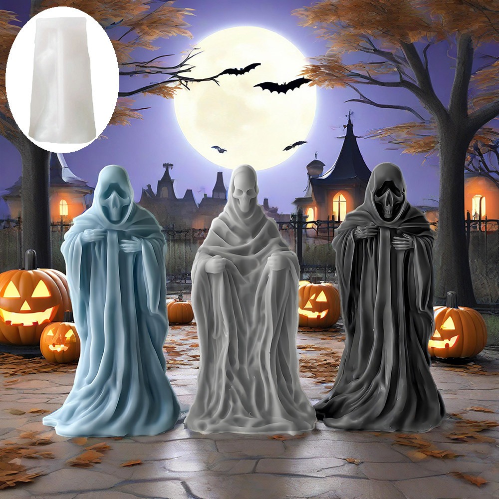 3D Skeleton Scent Candle Silic - đánh giá và giá Candle Making Tips