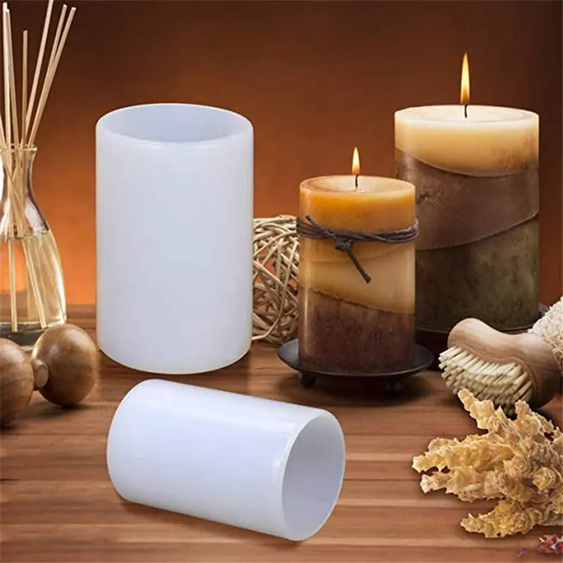 Xi Lanh Nến Silicon Khuôn Nhựa - đánh giá và giá Candle Making Ingredients